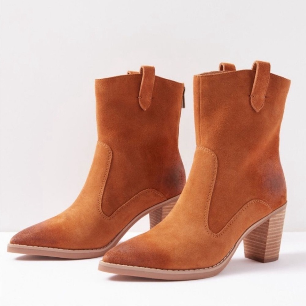 Splendid Suede Western Boot NWOB